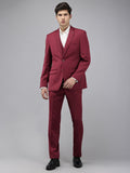 Park Avenue Single Breasted Slim Fit 3-Piece Formal Suit