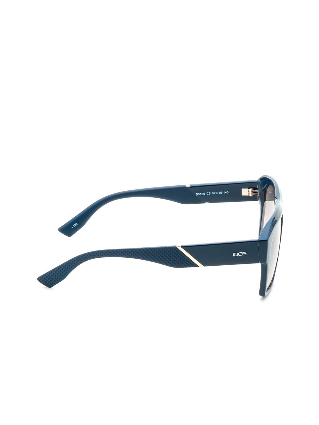 IDEE Men Square Sunglasses with UV Protected Lens IDS3106C3SG