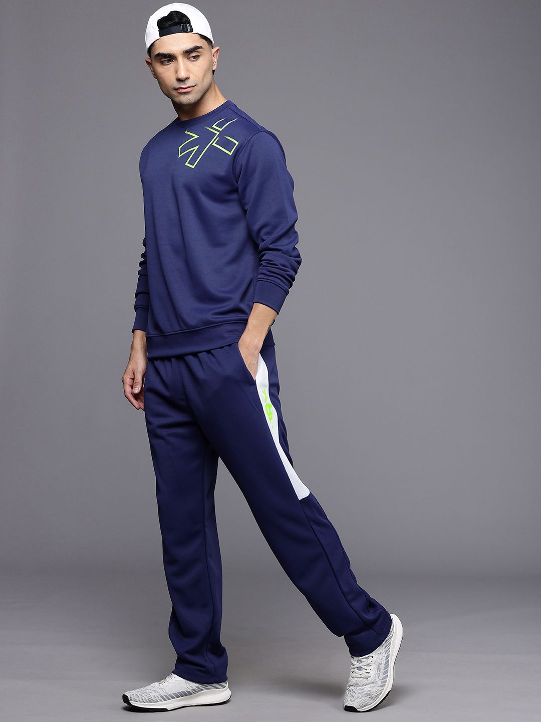 HRX by Hrithik Roshan TRAILTRACERS Rapid Dry & Antimicrobial Finish Running Tracksuits