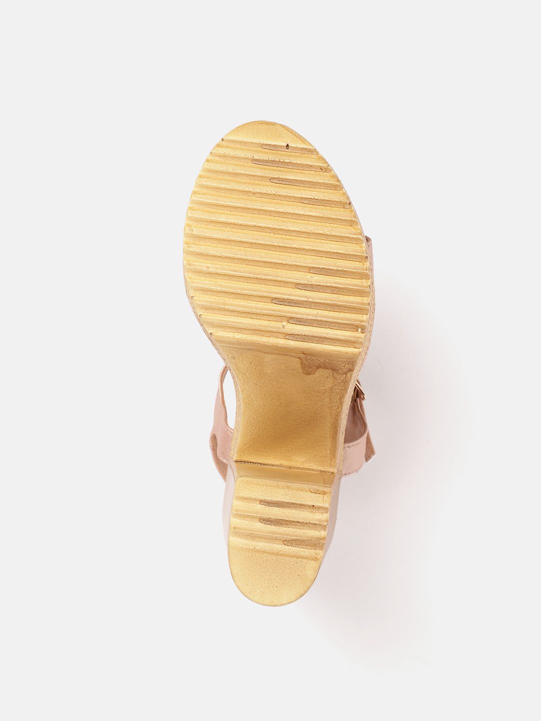 DressBerry Open Toe Block Heels