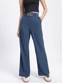 DressBerry Women Urban Sophistication Buckled Trousers