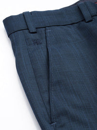 Raymond Men Textured Slim Fit Formal Trousers