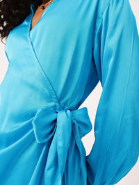 DressBerry Decolletage Power Wrap Dress