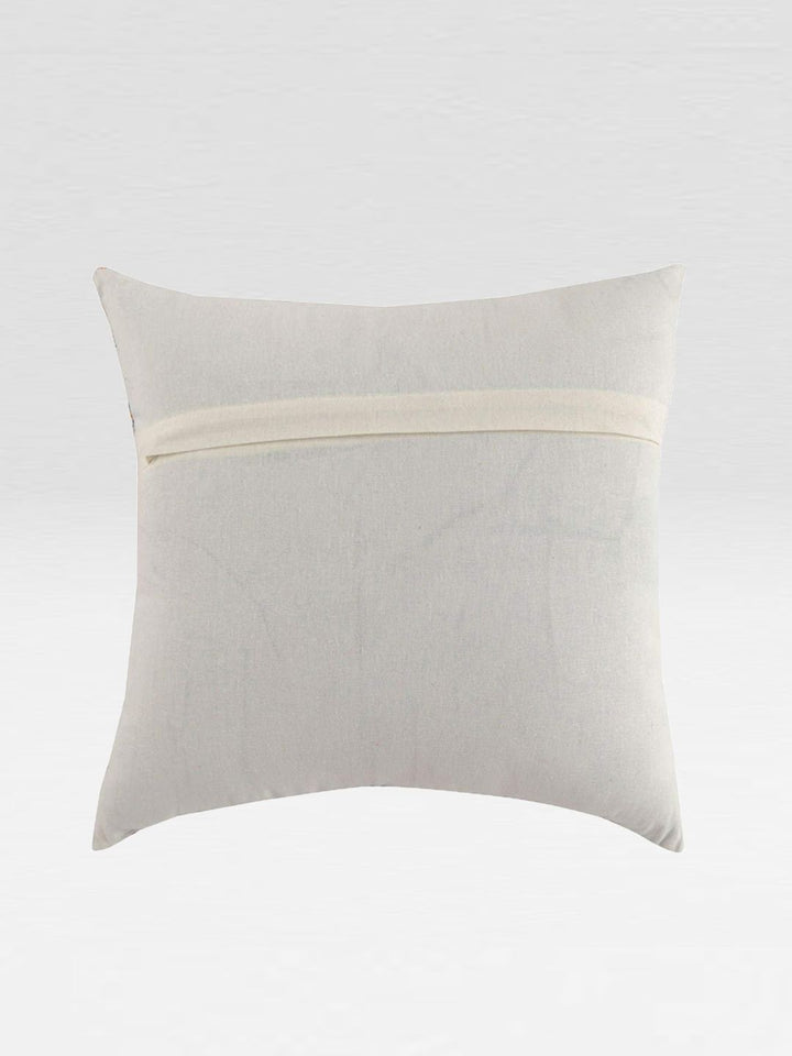 STITCHNEST Blue & White Set of 5 Ethnic Motifs Square Cushion Covers