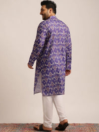 SOJANYA PLUS Men Ethnic Motifs Printed Indie Prints Kurta