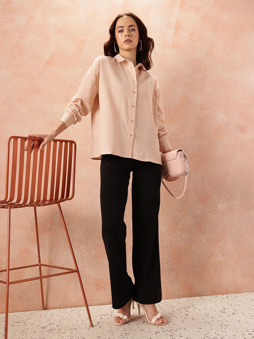 all about you Relaxed Cotton Casual Shirt
