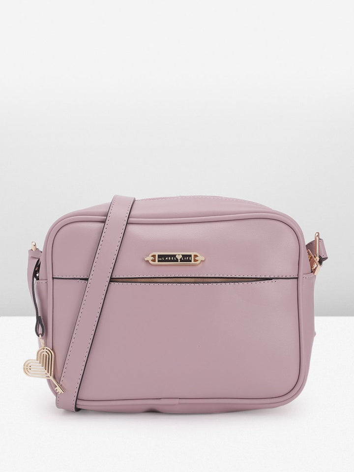 The Label Life Textured Sling Bag