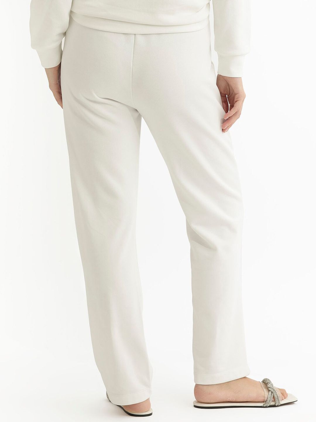 RAREISM Women Mid Rise Parallel Trousers