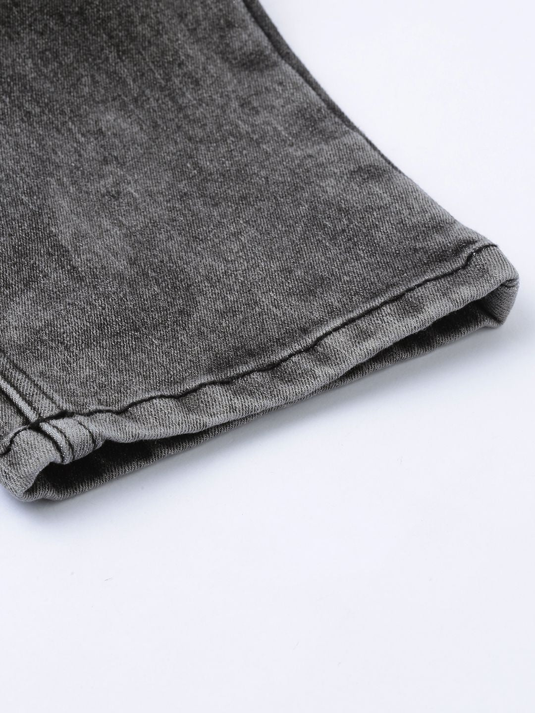 The Indian Garage Co Men Grey Slim Fit Mid-Rise Clean Look Stretchable Jeans