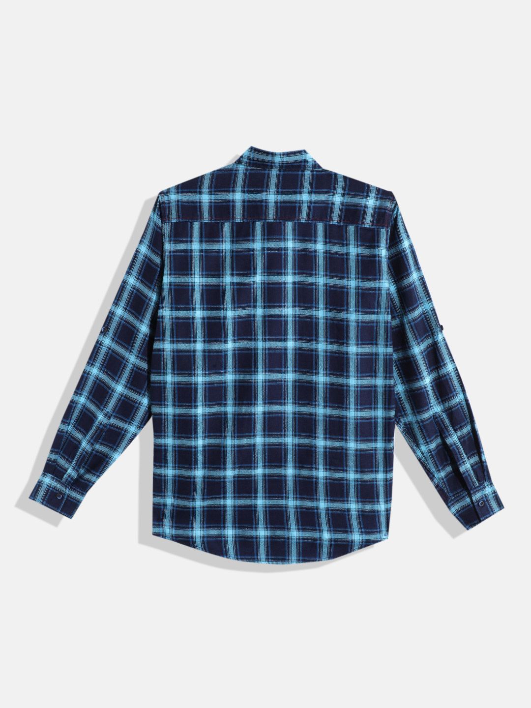 Monte Carlo Boys Tartan Checked Casual Smart Fit Shirt