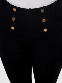 AND Women Tapered Fit Mid-Rise Trousers