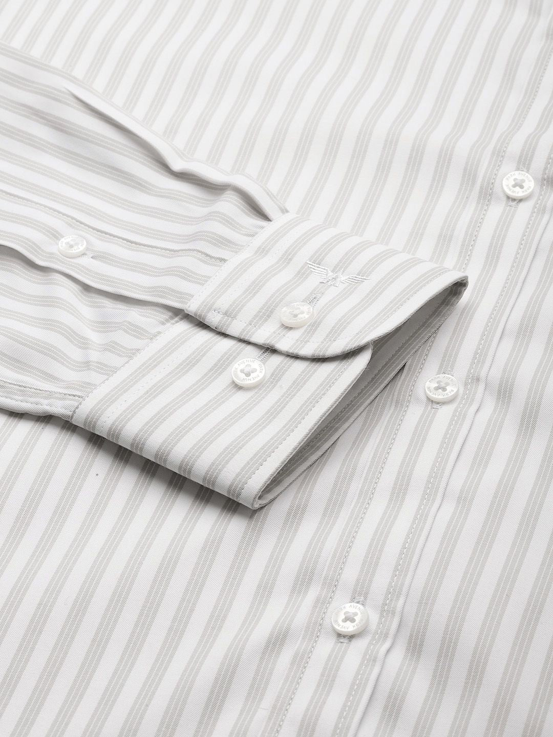Park Avenue Slim Fit Striped Formal Shirt