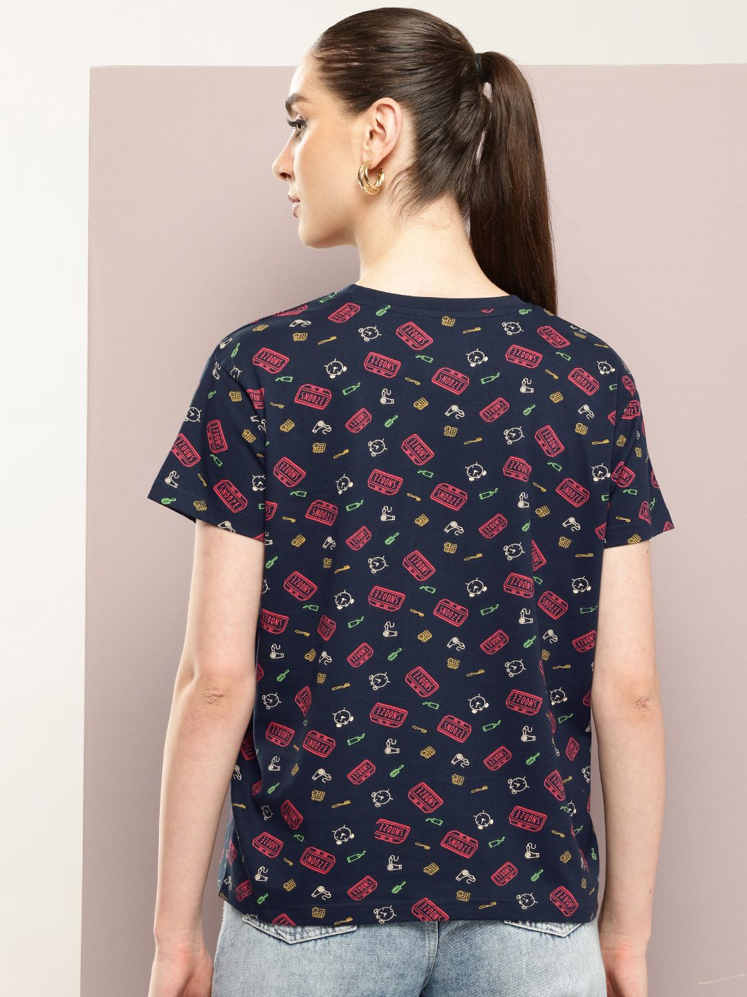 DILLINGER Printed Pure Super Combed Cotton Boxy T-shirt