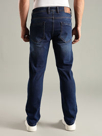 Thomas Scott Men Original Slim Fit Mid-Rise Light Fade Stretchable Jeans