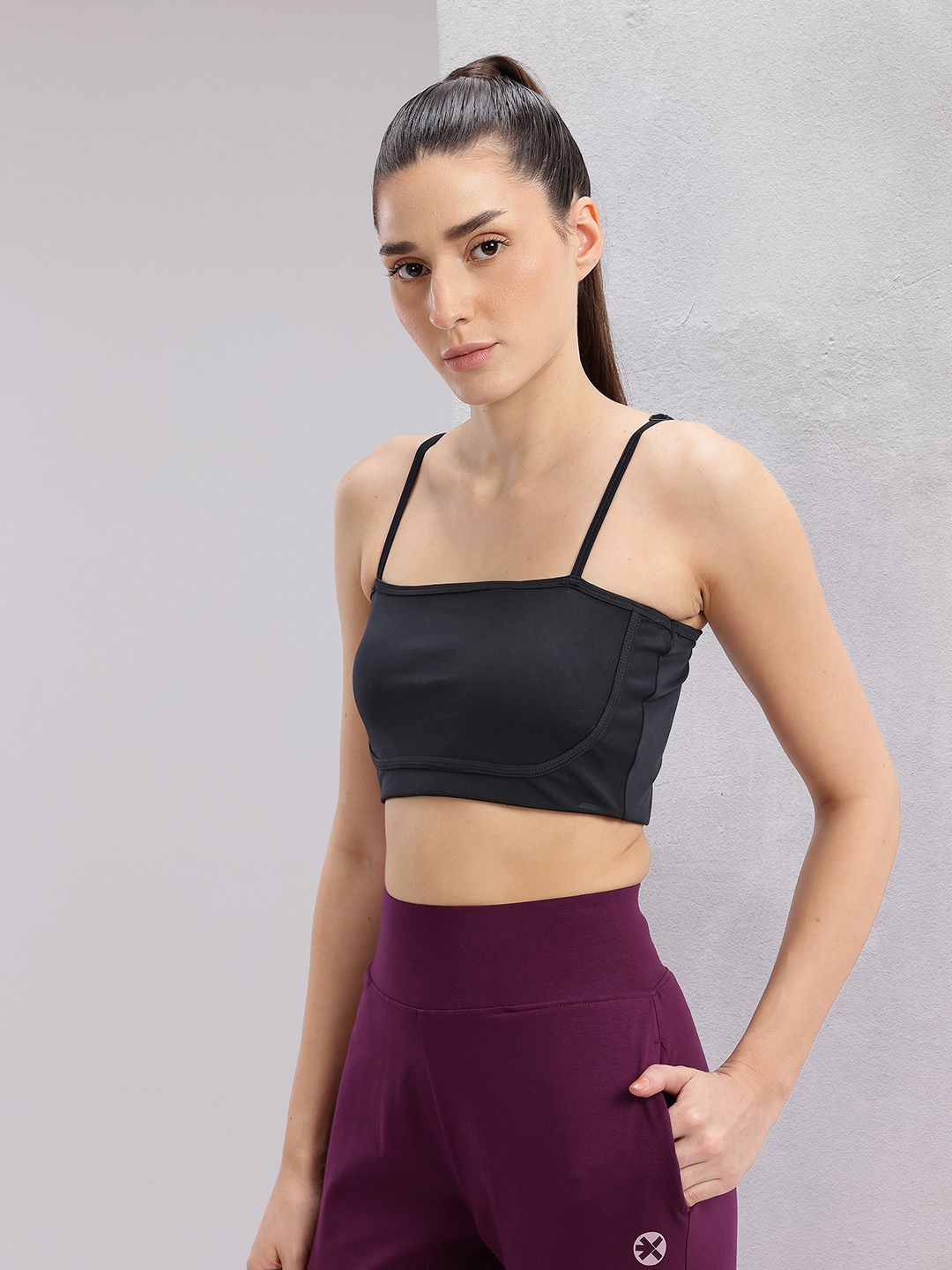 HRX by Hrithik Roshan Medium Coverage Lightly Padded Yoga Bra