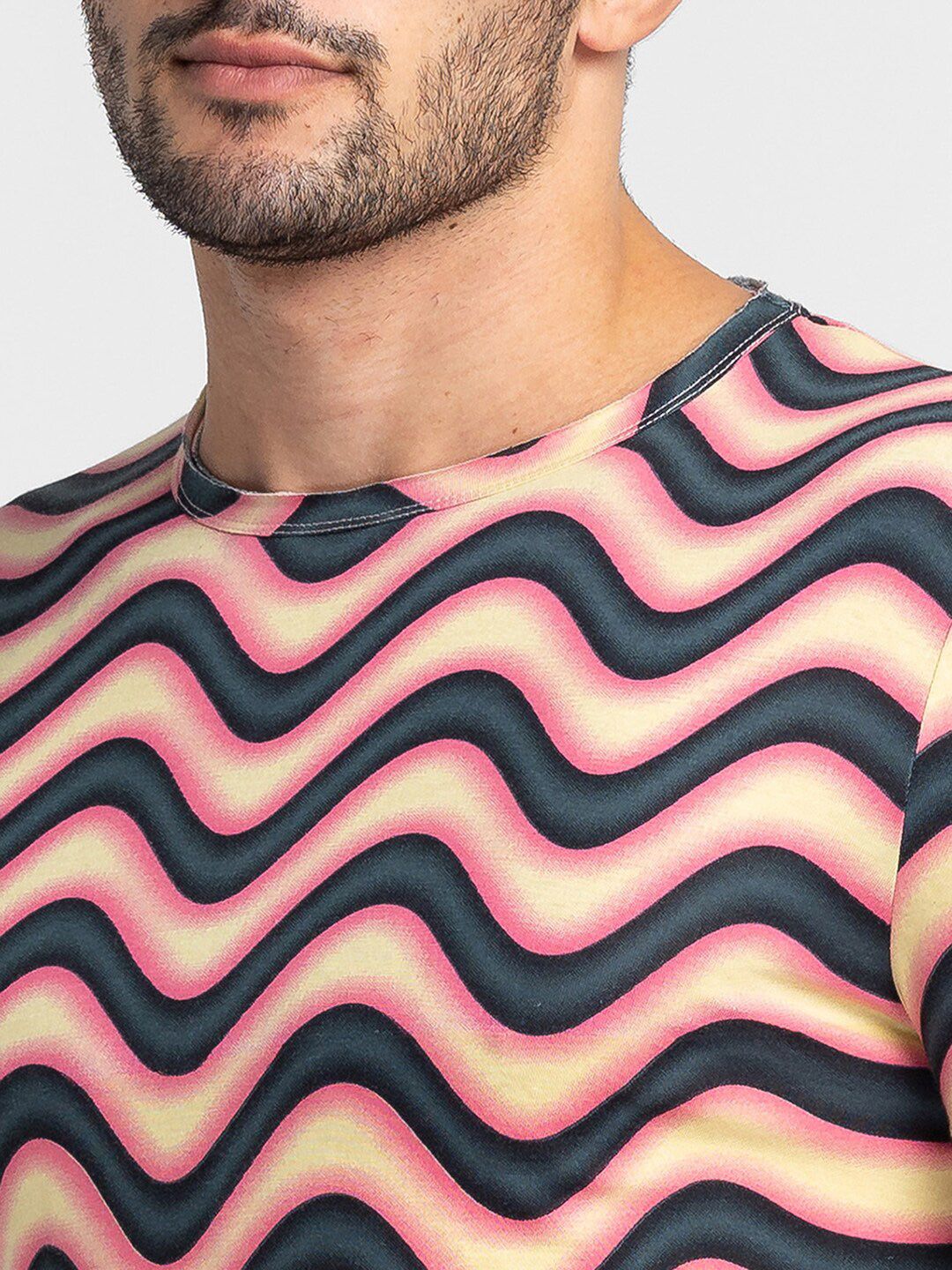 Being Human Horizontal Striped T-shirt