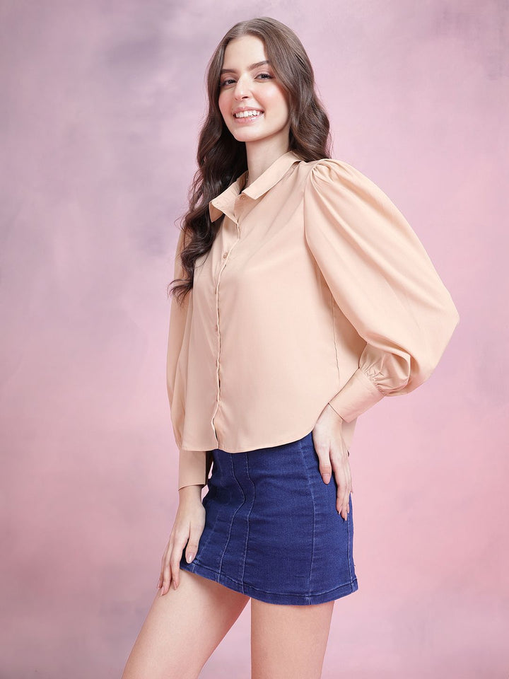 DressBerry Bishop Sleeves Shirt Style Top
