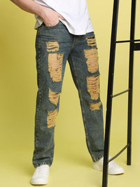 Bene Kleed Men Relaxed Fit Medium Distressed Jeans