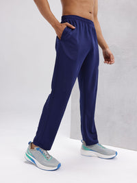 HRX by Hrithik Roshan Men Brand Logo Print Detail Mid-Rise Rapid-Dry Running Track Pants