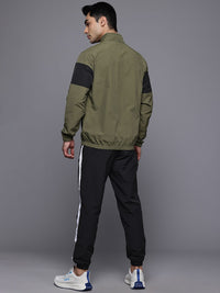 HRX by Hrithik Roshan Rapid Dry Mock Collar Running Tracksuit