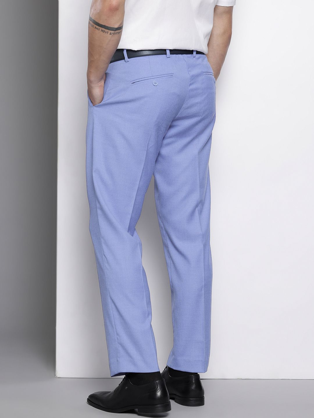 The Indian Garage Co. X Luxe Men Regular Fit Formal Trousers