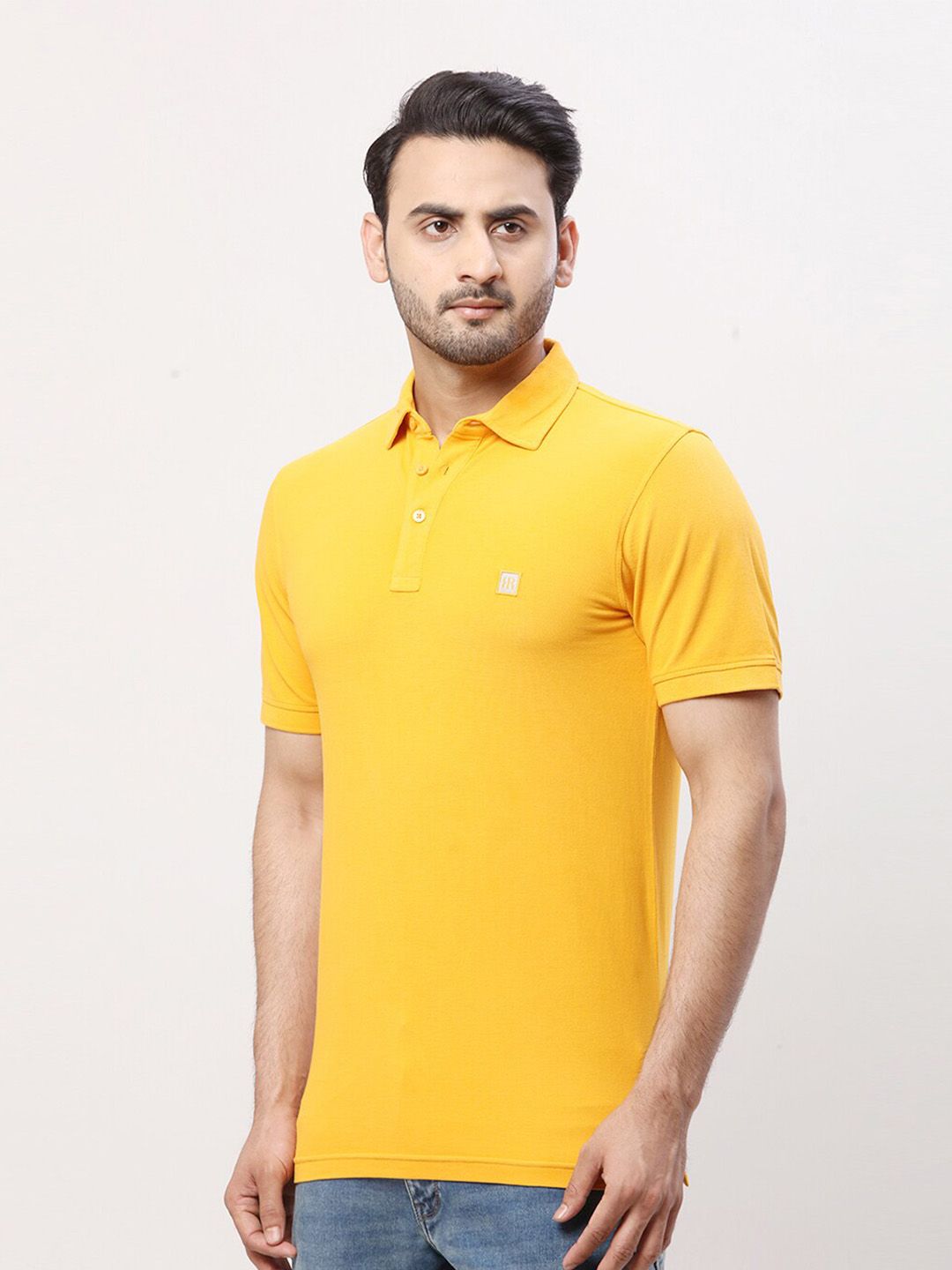 Raymond Polo Collar Cotton Short Sleeves T-Shirt