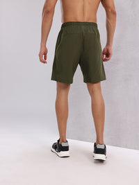 HRX by Hrithik Roshan Men Brand Logo Print Detail Mid-Rise Training Shorts