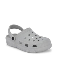 HRX by Hrithik Roshan Men Grey Rubber Clogs