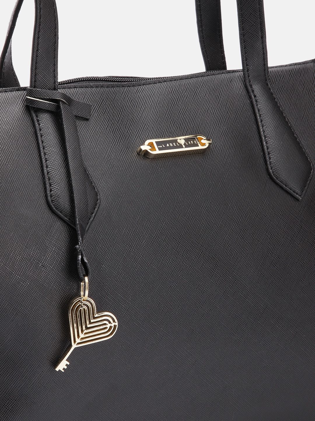 The Label Life Colourblocked Structured Shoulder Bag