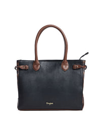 Berrylush Colourblocked Structured Shoulder Bag
