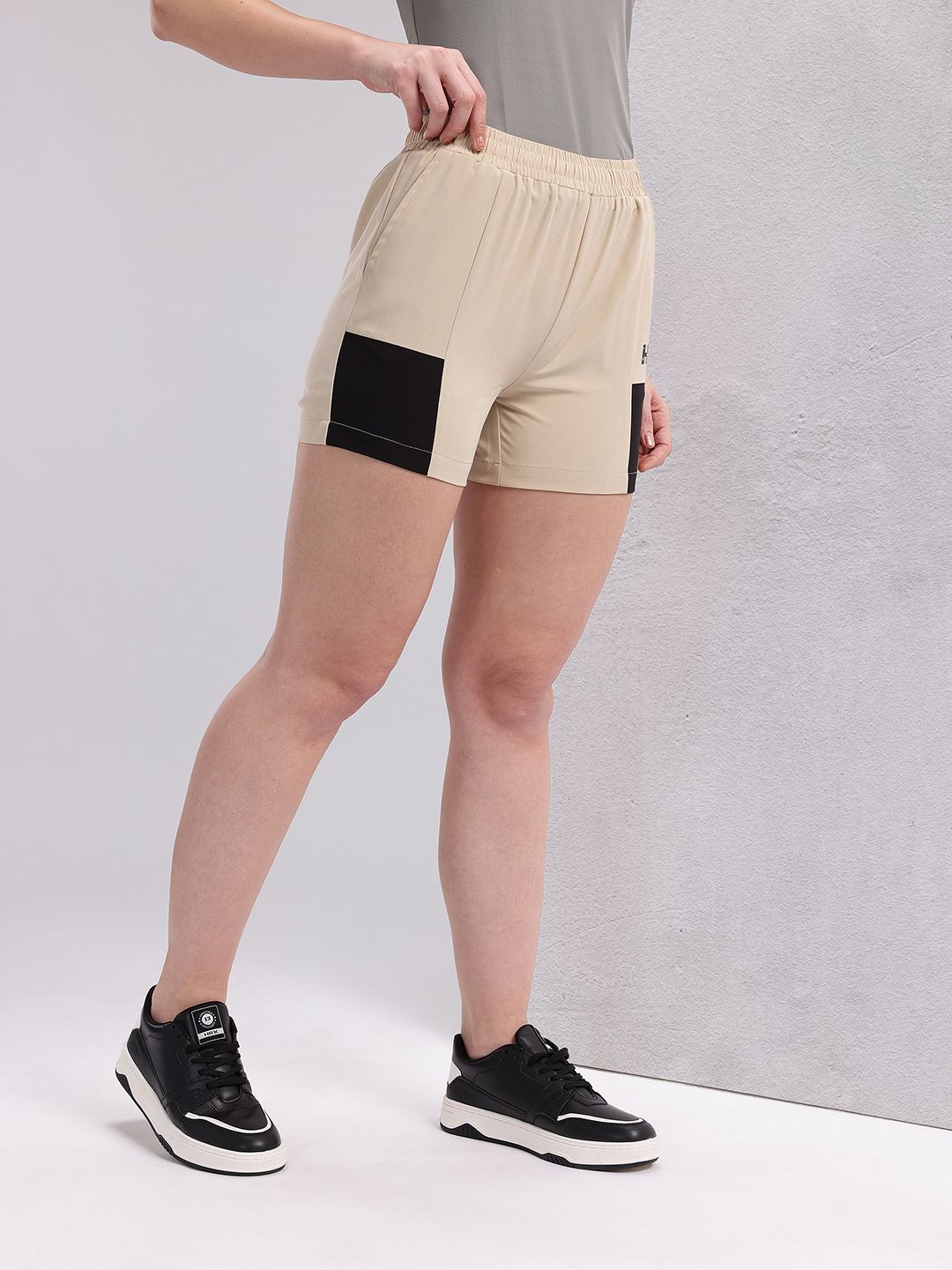 HRX by Hrithik Roshan Women Colourblocked Shorts