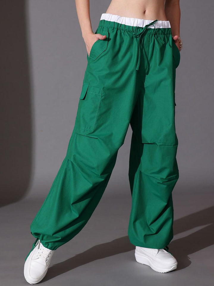 STREET 9 Women Cotton Loose Fit Trousers