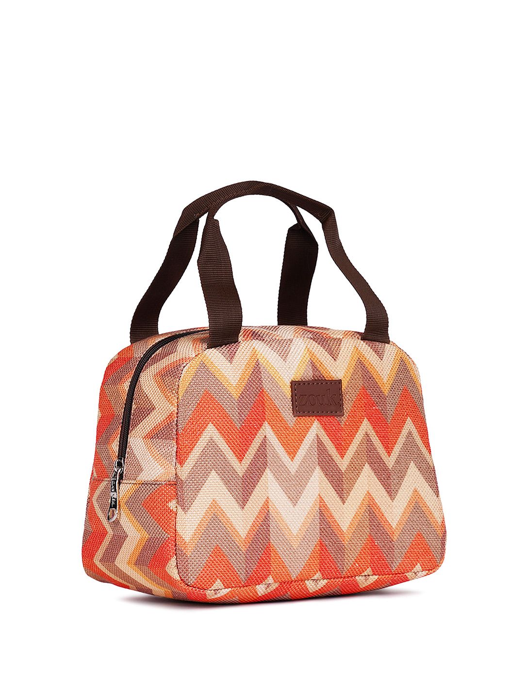 ZOUK Printed Insulated Lunch Bag