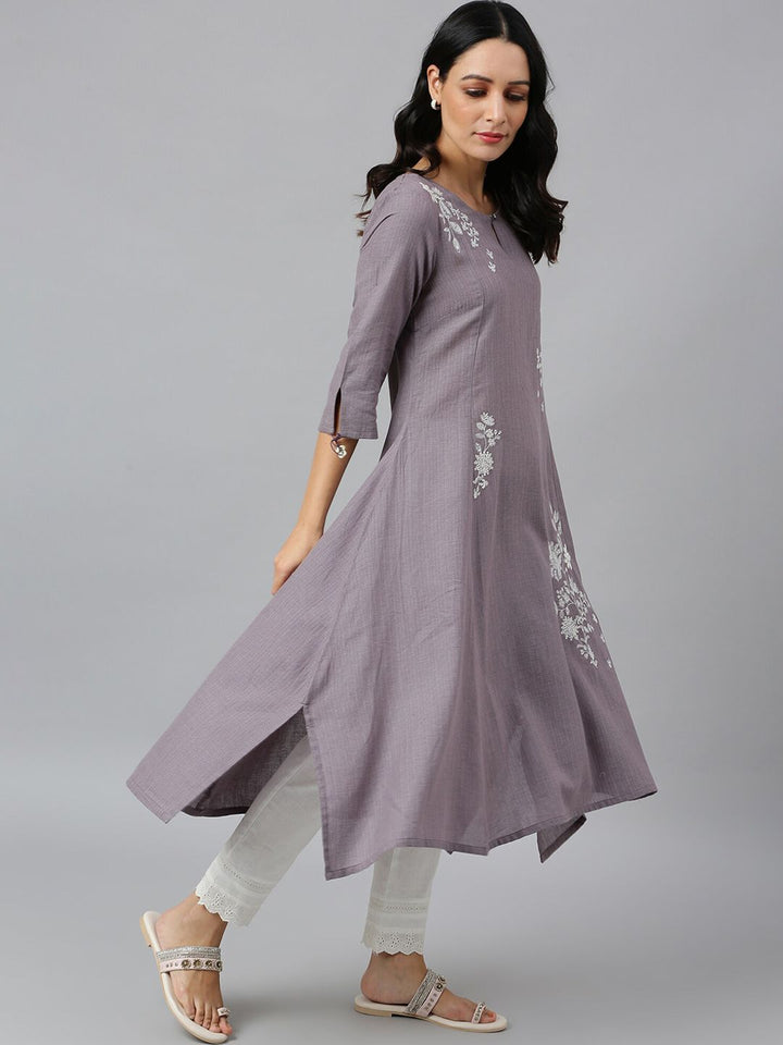 W Women Straight Cotton Kurta