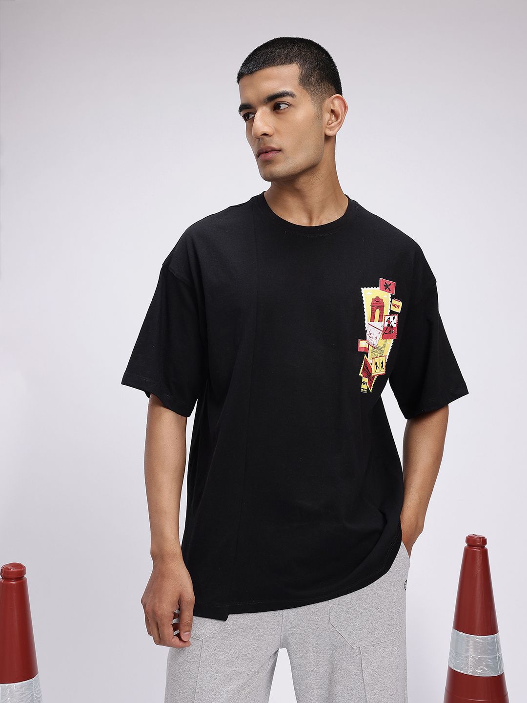 HRX by Hrithik Roshan Printed Detail Lifestyle T-shirt