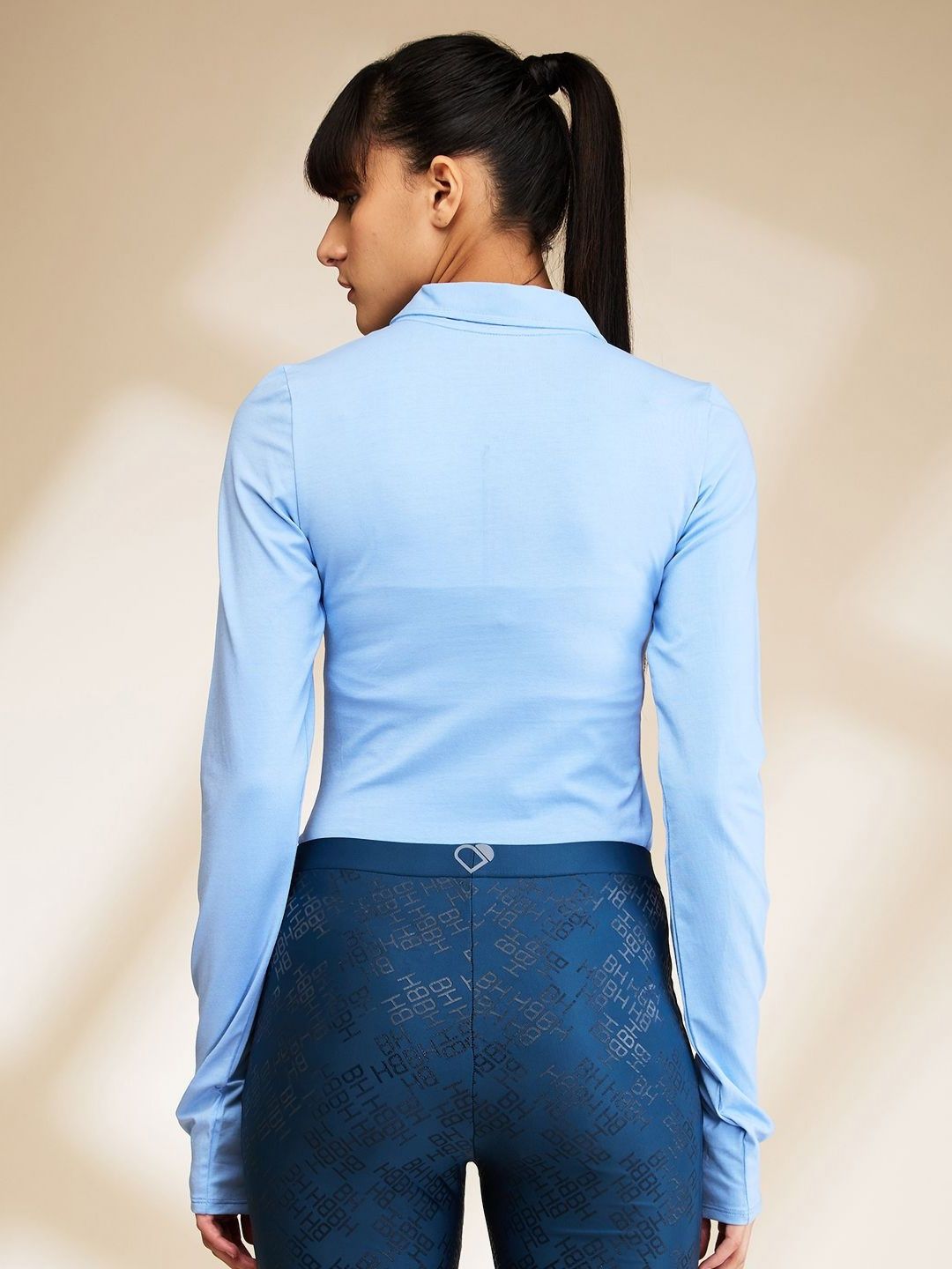 Being Human Women Polo Collar Slim Fit T-shirt