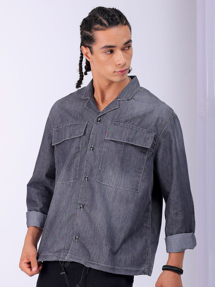 The Indian Garage Co Men Boxy Opaque Casual Shirt