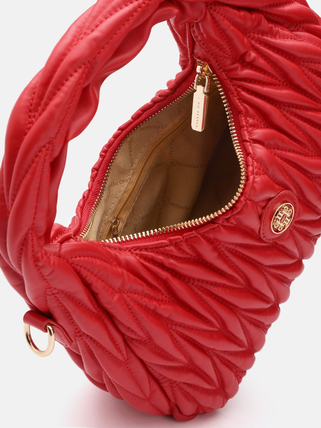 Lino Perros Textured Structured Handheld Bag