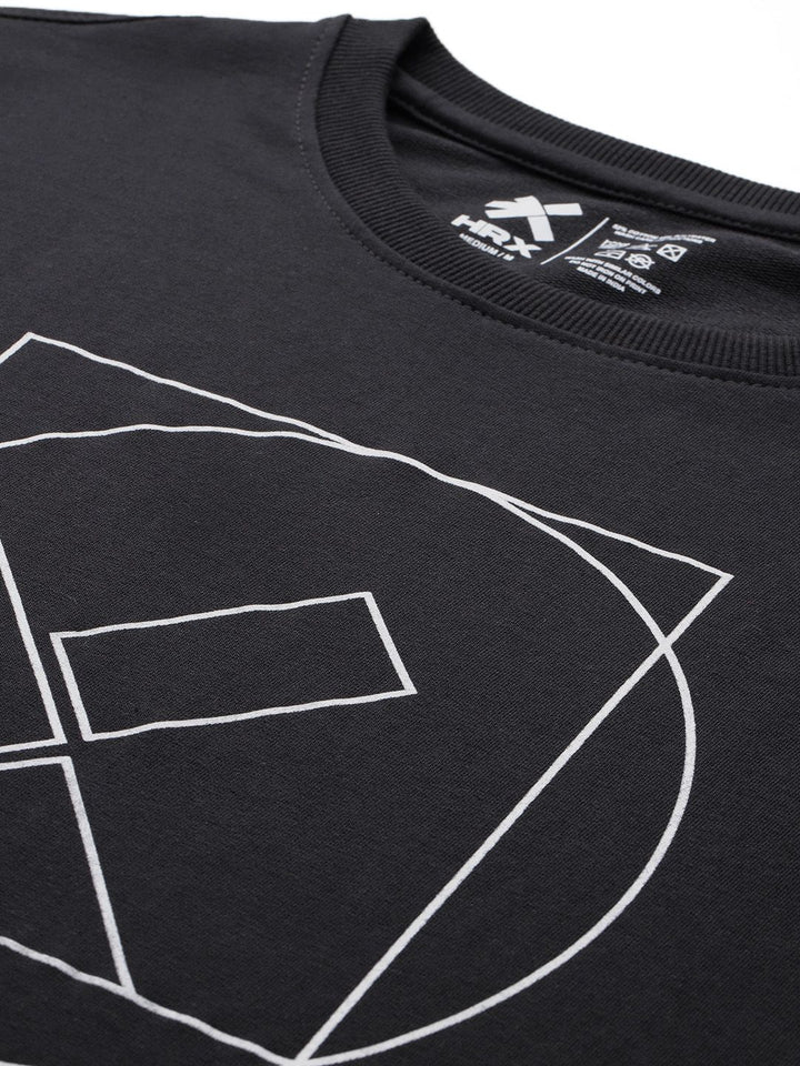 HRX by Hrithik Roshan Geometric Printed Yoga Tracksuit