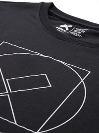 HRX by Hrithik Roshan Geometric Printed Yoga Tracksuit