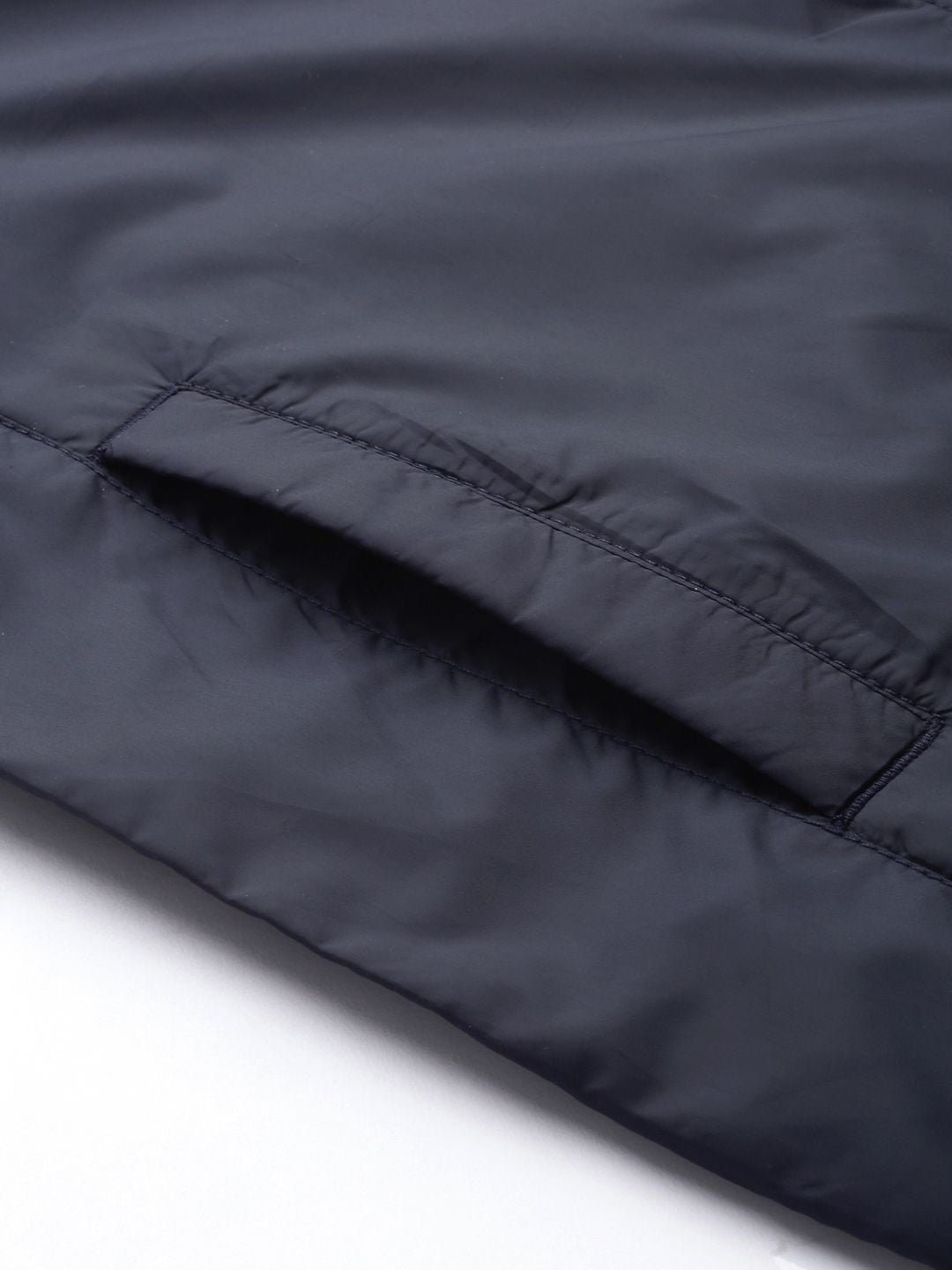 SPYKAR Men Navy Blue Lightweight Sporty Jacket