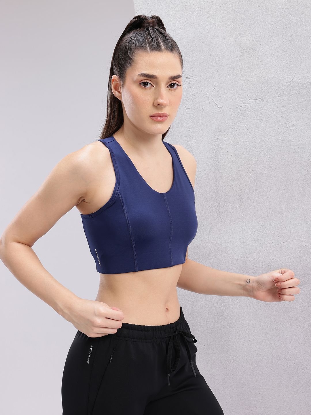 HRX by Hrithik Roshan Full Coverage Lightly Padded Rapid-Dry Running Bra