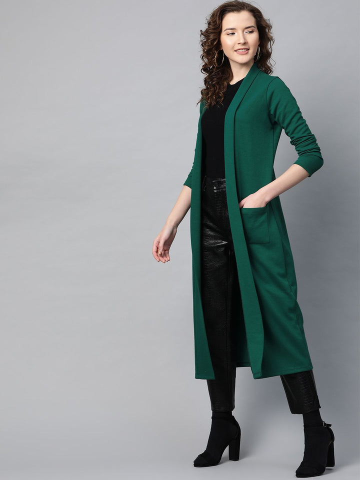 SASSAFRAS Open Front Longline Shrug