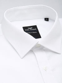 Park Avenue Slim Fit Textured Formal Shirt