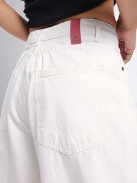 DressBerry Women Urban Cool Relaxed Fit Cargo Style Jeans