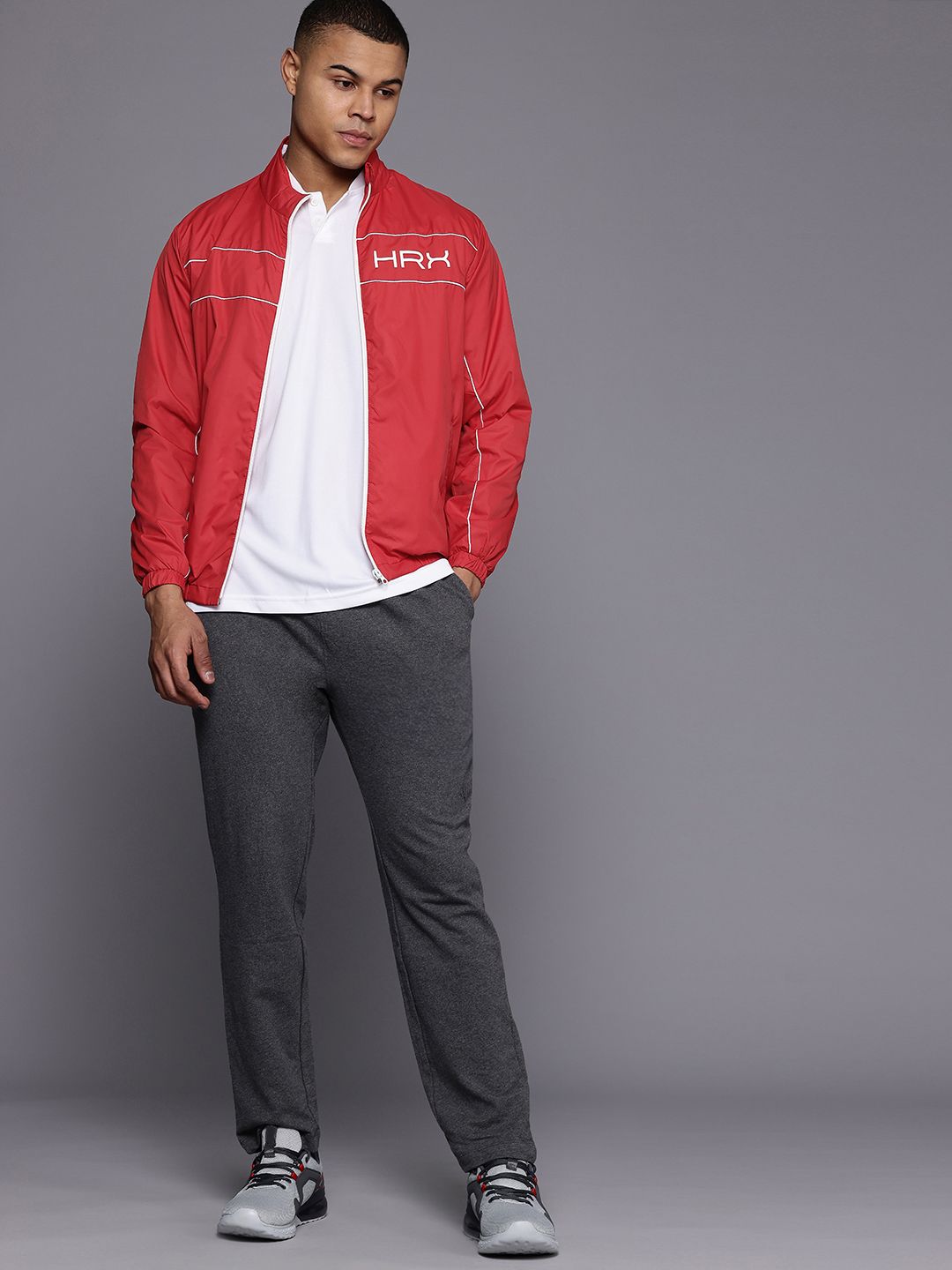 HRX by Hrithik Roshan Rapid-Dry Lifestyle Tailored Jacket