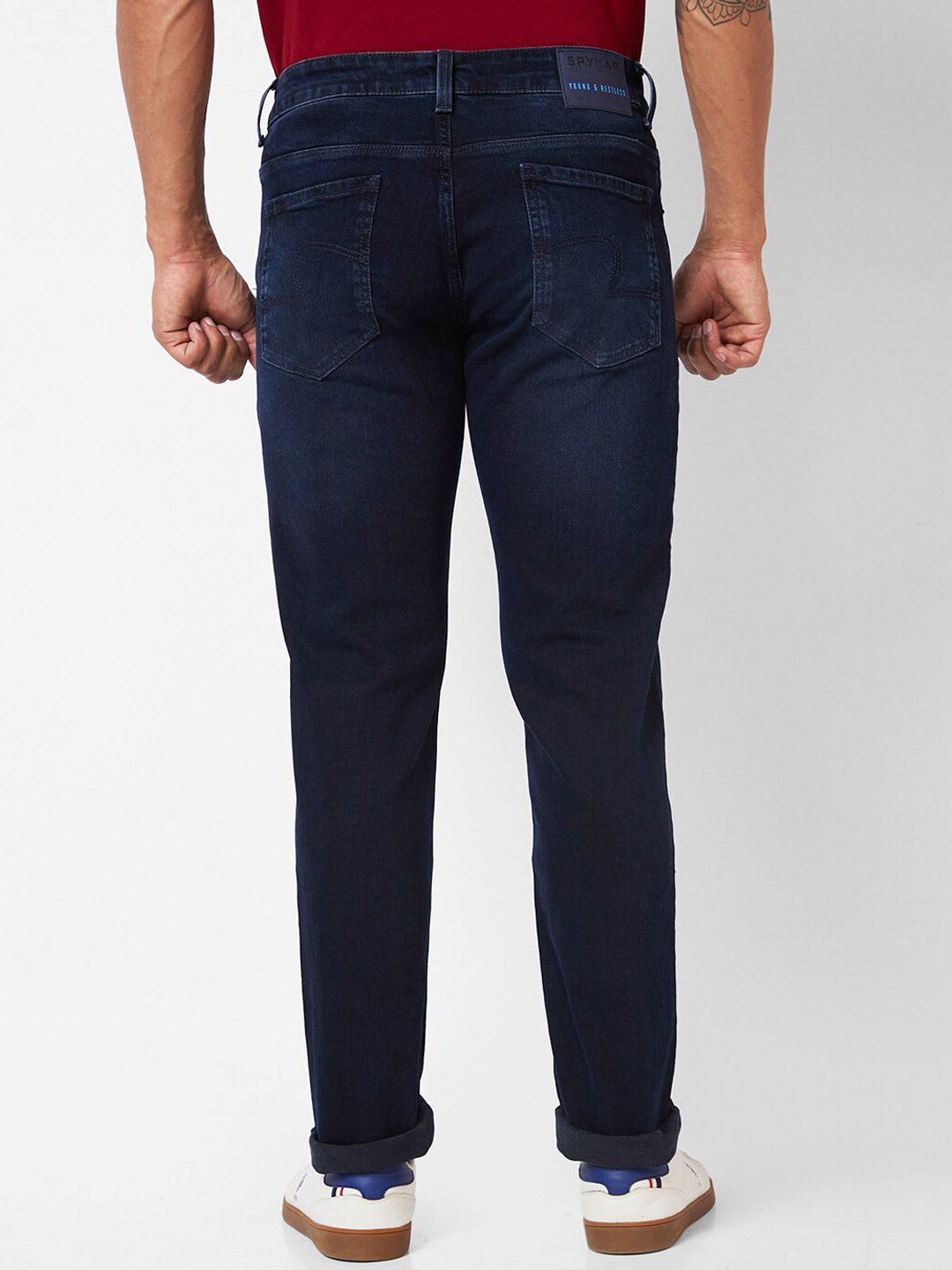 SPYKAR Men Slim Fit Low Rise Cotton Jeans