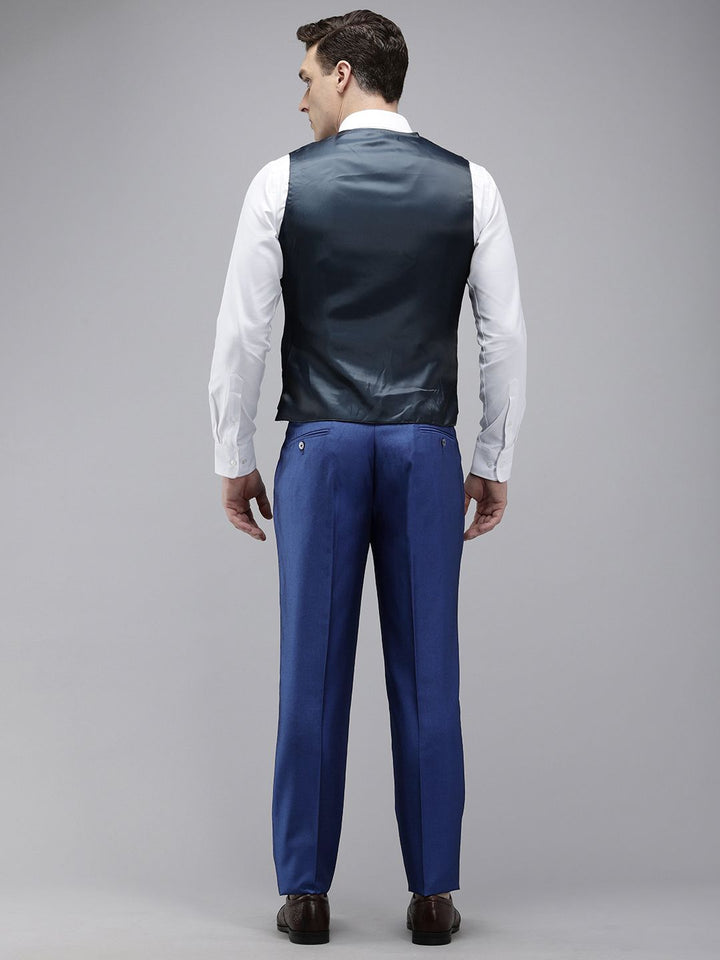 Park Avenue Super Slim Fit Notched Lapel Collar 3 Piece Party Suit