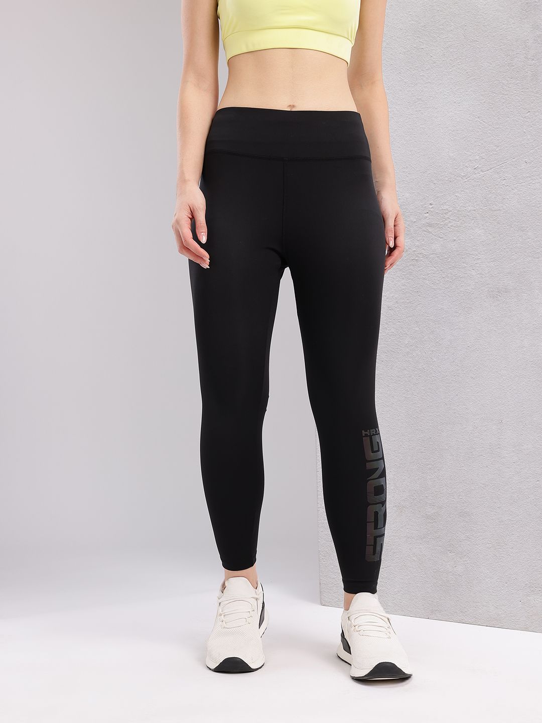 HRX by Hrithik Roshan Women High-Rise Rapid-Dry Training Tights