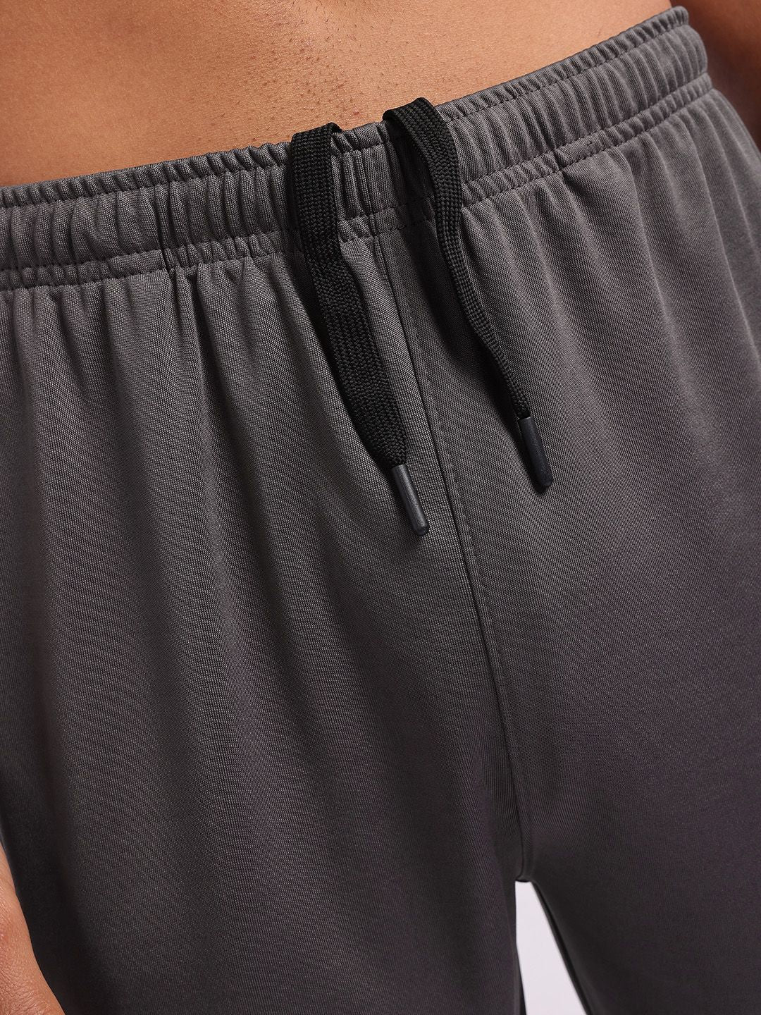 HRX by Hrithik Roshan Men Brand Logo Print Rapid-Dry Training Joggers with Contrast Piping
